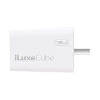 Patriot iLuxe Cube 128GB Type-C Smart Backup Solution - White-PI128GCUW30C