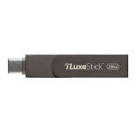 Patriot iLuxe Stick C 256GB USB 3.2 GEN 1 Type C + Lightning Flash Drive - Black-PI256GSKM30CL