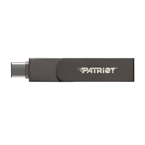 Patriot iLuxe Stick C 256GB USB 3.2 GEN 1 Type C + Lightning Flash Drive - Black-PI256GSKM30CL