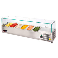 SALVADORE Pizza Ingredient Fridge  - 1400Mm - PIF1400