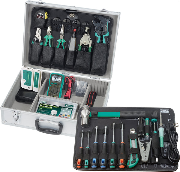 PROSKIT PC NETWORKING TOOL KIT (240VAC, METRIC) - NET-PK-4302BM