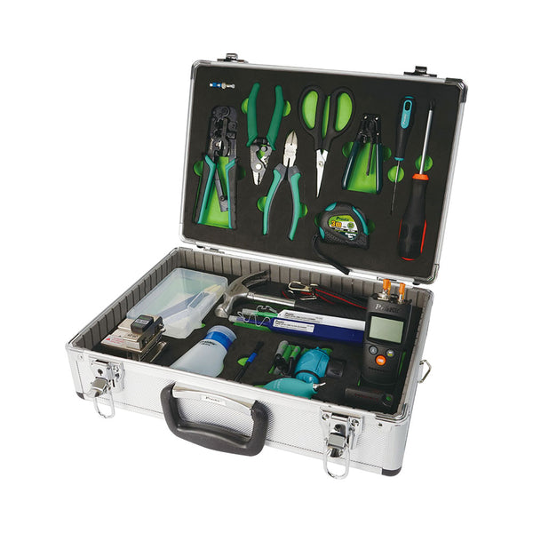 PROSKIT 20-PIECE FTTH FIBRE OPTIC TOOL KIT - NET-PK-9458