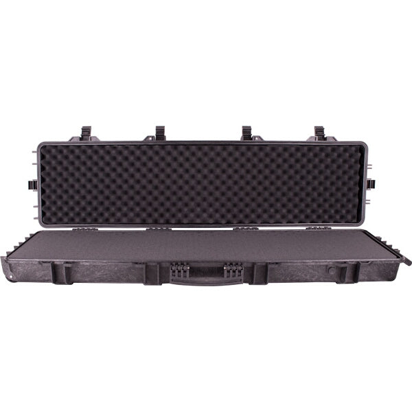 Black Plastic Protective Case with Foam Insert | Waterproof Storage