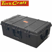 PLASTIC CASE 797 X 518 X 313MM OD WITH FOAM BLACK CASE WATER & DUST PR