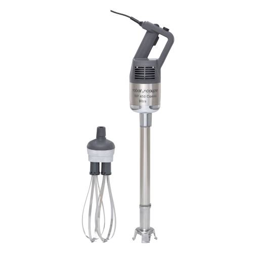 Robot Coupe MP 450 Combi Ultra Power Mixer | Large Immersion Blender with Whisk & Knife for Commercial Kitchens