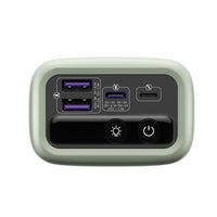 ROMOSS PMT30 30000mAh Power Bank - 30W Fast Charge, Green. Portable Charger for Phones, Tablets. Long Lasting Battery Backup