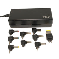 FSP NB 65W Universal Laptop Adapter: Black Power Charger