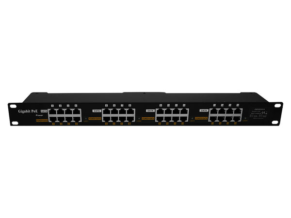 16 Port Gigabit Passive PoE Injector