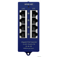 4 Port Gigabit Passive PoE Injector