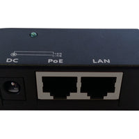 Single Port Fast Ethernet Passive PoE Injector