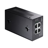 Cudy 2-Channel Gigabit PoE+ Injector: Power Over Ethernet Solution for IP Cameras, VoIP Phones & WiFi Access Points