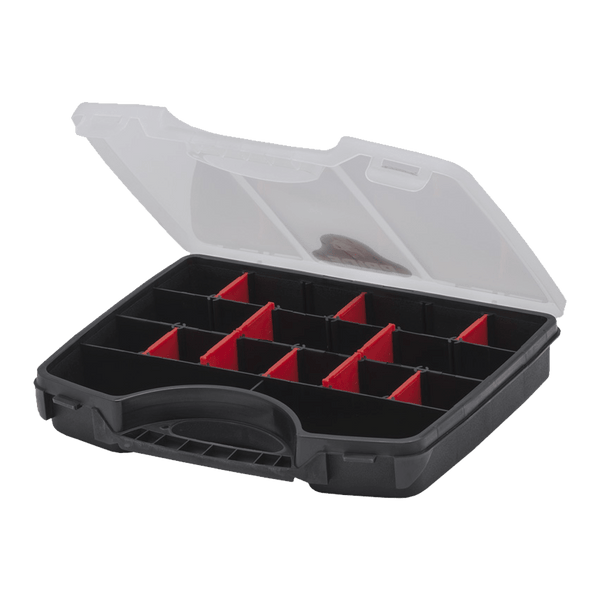 PRID0010 - ORGANISER BOX 38CM PRIDE RED/BLACK