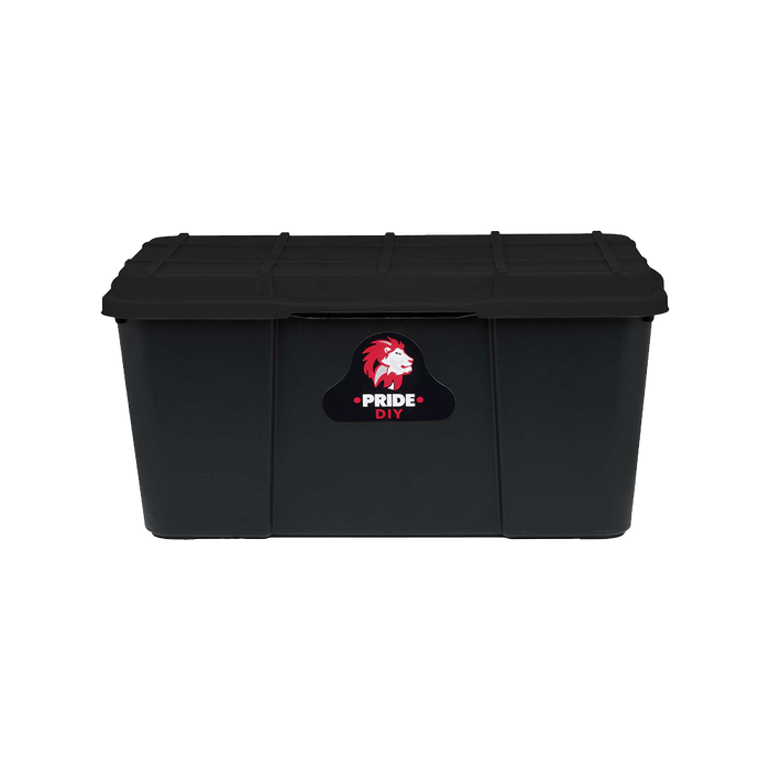 PRID0085 - STORAGE BOX FULL BLACK 45L PRIDE