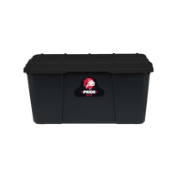 PRID0090 - STORAGE BOX FULL BLACK 65L PRIDE