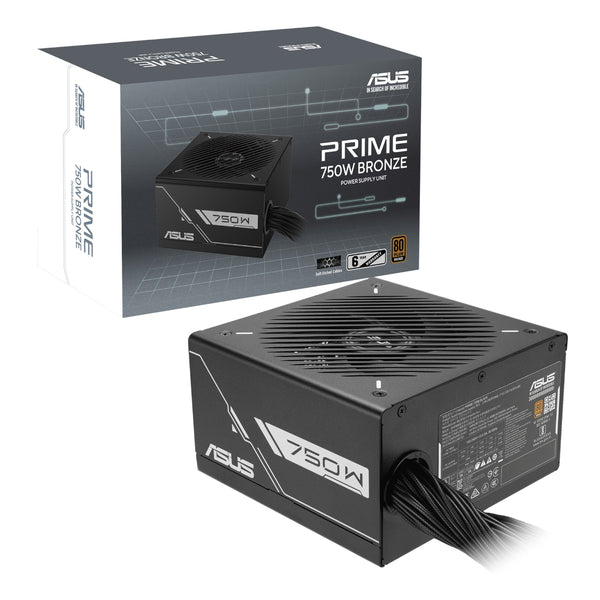 Asus PRIME 750W 80 PLUS Bronze ATX Non-modular Power Supply-PRIME-750B-BLACK