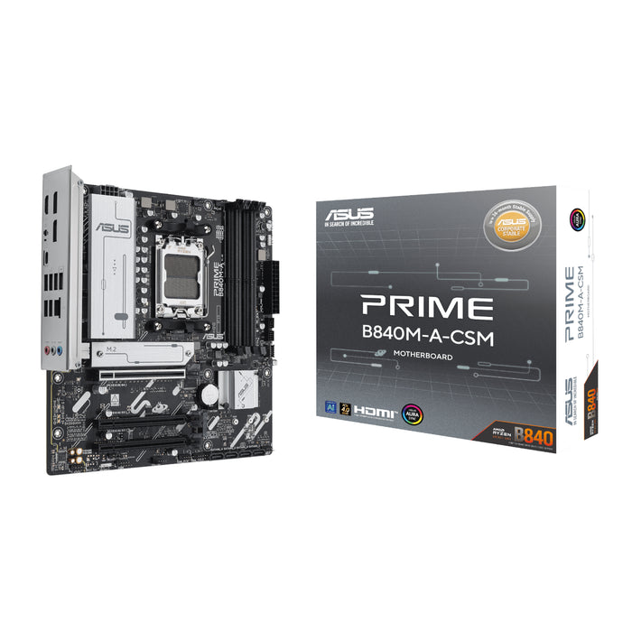 Asus PRIME B840M-A-CSM AM5 Micro ATX Motherboard-PRIME B840M-A-CSM