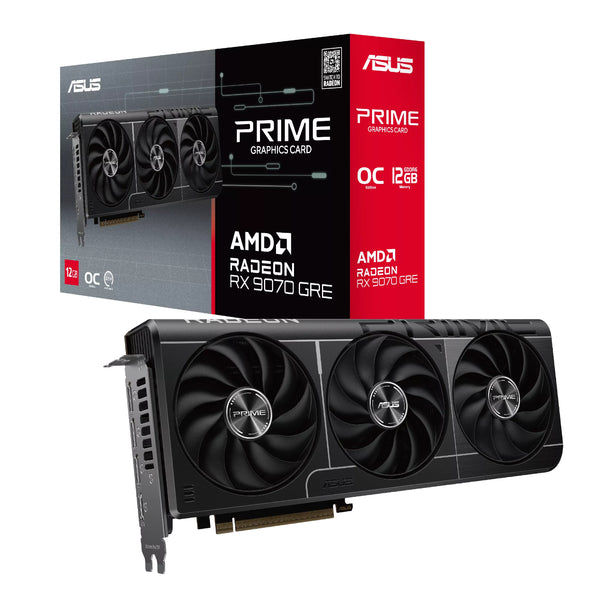 ASUS Prime Radeon RX 9070 GRE EVO OC Edition 12GB GDDR6 Graphics Card-PRIME-RX9070GRE-O12G