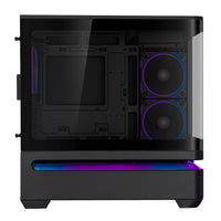 Asus Prime AP202 ARGB Curved Tempered Glass Micro-ATX Chassis – Black-PRIMEAP202-BK