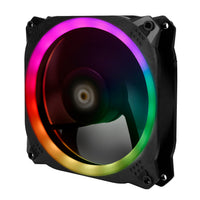 Antec Prizm 120 ARGB Case Fan 5 Pack + Controller - Black-PRIZM 120 ARGB 5+C