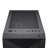 MSI PRO FORGE M050A Micro-ATX Gaming Chassis - Black
