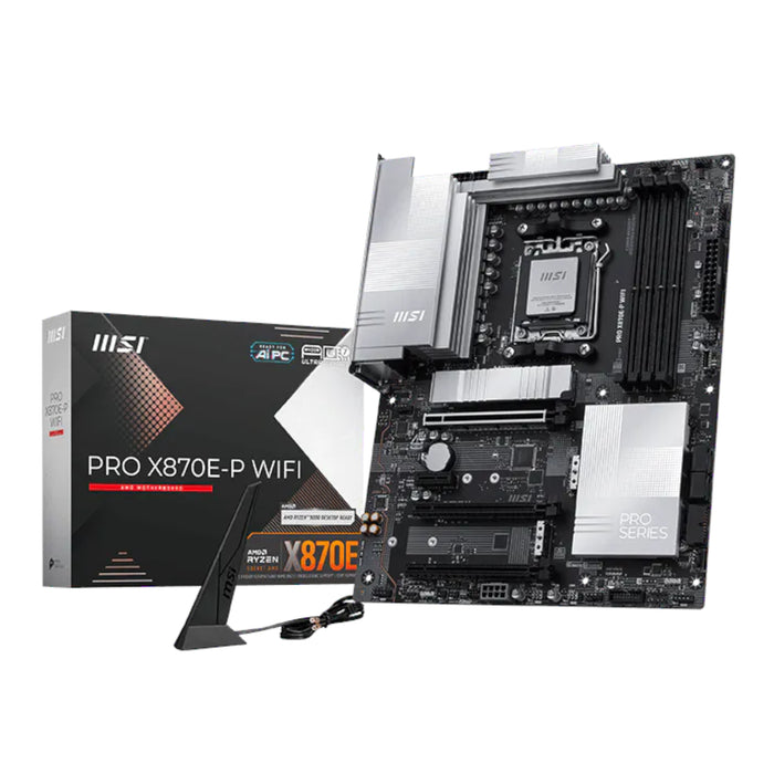 MSI PRO X870E-P WIFI AM5 ATX Motherboard-PRO X870E-PWIFI