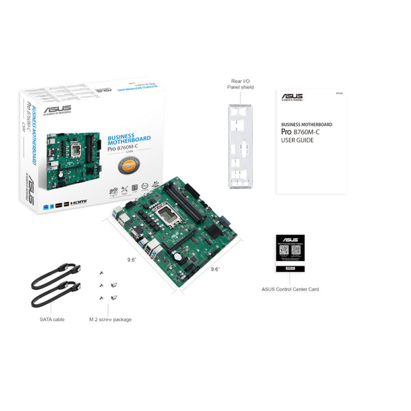 ASUS PRO B760M C CSM LGA 1700 M-ATX Motherboard-PROB760M-C-CSM