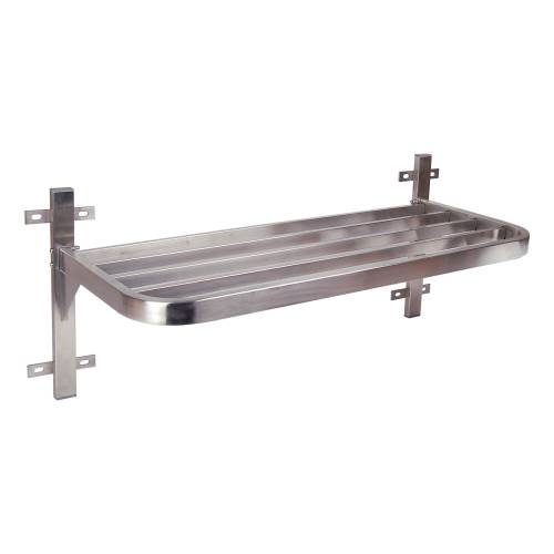 Global Stainless Steel Pot Rack - Wall Mounted 900x400mm - Easy Assembly