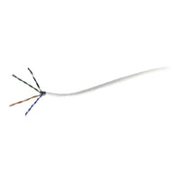 LINKQNET CAT5E UTP SOLID NETWORK CABLE - WHITE (SOLD PER METER OR 500M DRUM) - NET-CAT5STCAB500-WH