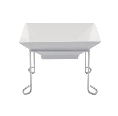 FORTIS Large Square Bowl Stand - 210Mm X 150Mm (1) - PS-FS01B