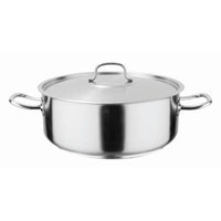 PUJADAS Pot S/Steel Low Casserole - 4Lt - PSC4004