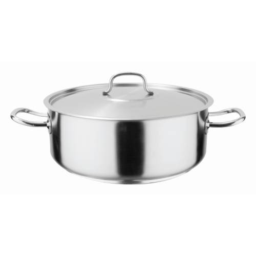 PUJADAS Pot S/Steel Low Casserole - 4Lt - PSC4004