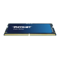 Patriot Core Series 12GB 5600MHz DDR5 SODIMM Notebook Memory-PSC512G56041HS