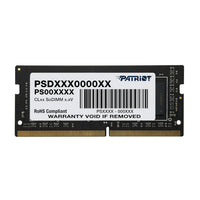 Patriot Signature Line 16GB 3200MHz DDR4 Single Rank SODIMM Notebook Memory-PSD416G320081S