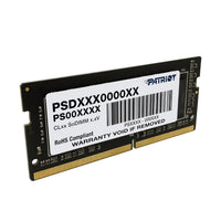Patriot Signature Line 16GB 3200MHz DDR4 Single Rank SODIMM Notebook Memory-PSD416G320081S