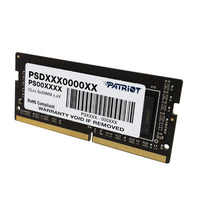Patriot Signature Line 16GB 3200MHz DDR4 Single Rank SODIMM Notebook Memory-PSD416G320081S