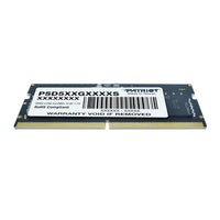 Patriot Signature Line DDR5 16GB 4800MHz Single Rank SODIMM Notebook Memory-PSD516G480081S
