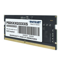 Patriot Signature Line 16GB 5600MHz DDR5 SODIMM Notebook Memory-PSD516G560081S