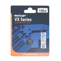 Patriot VX CL10 128GB Micro SDHC (Without Adapter)-PSF128GVX31MCX