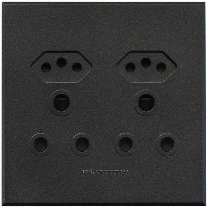 Major Tech Double RSA, Double V-Slim Socket GR (100mmx100mm) 3V24G