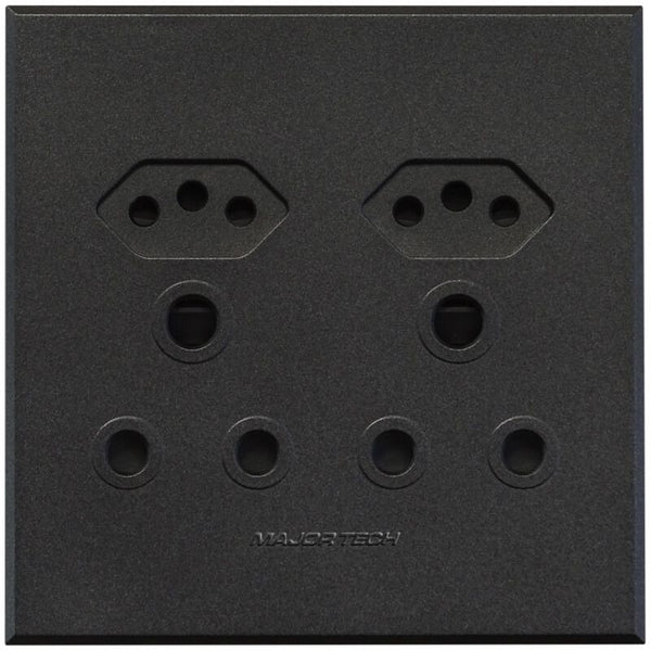 Major Tech Double RSA, Double V-Slim Socket GR (100mmx100mm) 3V24G