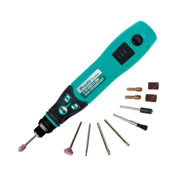 PROSKIT PT-5205U 3.7V USB LI-ION MINI GRINDER SET - NET-PT-5205U