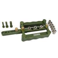 Pro-Tech Dowel Jig Self-Centering Kit 6/8/10mm Woodworking Tool - Accurate Drilling & Joinery