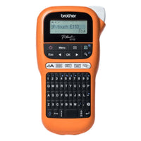 Brother P-Touch E110 Label Maker - Portable Labeling Machine for Home & Office | Buy Online