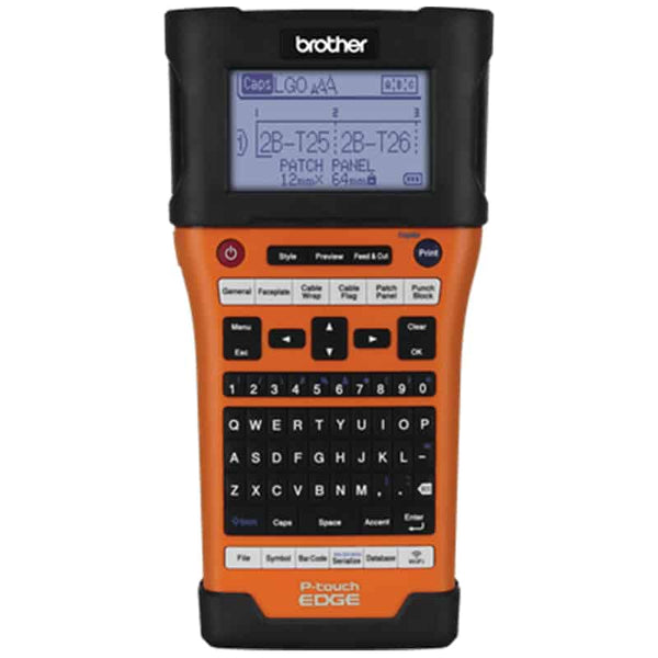 HellermannTyton : Brother Label Machine 6-24mm Wifi + Carry Case - (PTE550)