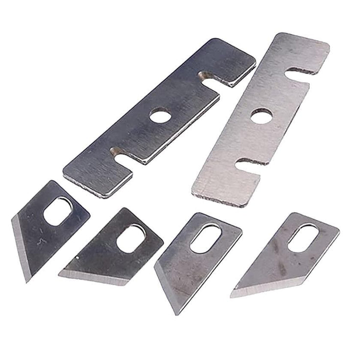 Replacement Blades 6pc Set for PTET0025-01 Craft Knife Precision Cutting Blades Hobby Tool Cutter Blades