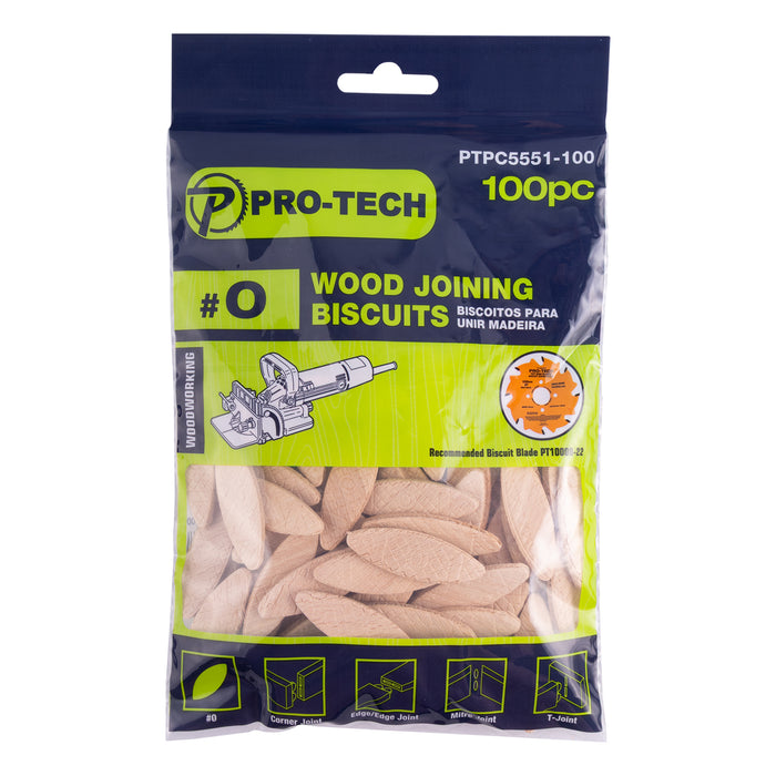 Pro Tech Pro Tech Biscuit Joining #0 100/Pack Ptpc5551 100