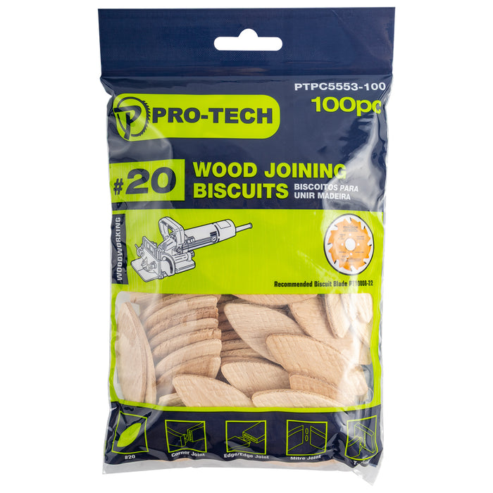 Pro Tech Pro Tech Biscuit Joining #20 100/Pack Ptpc5553 100