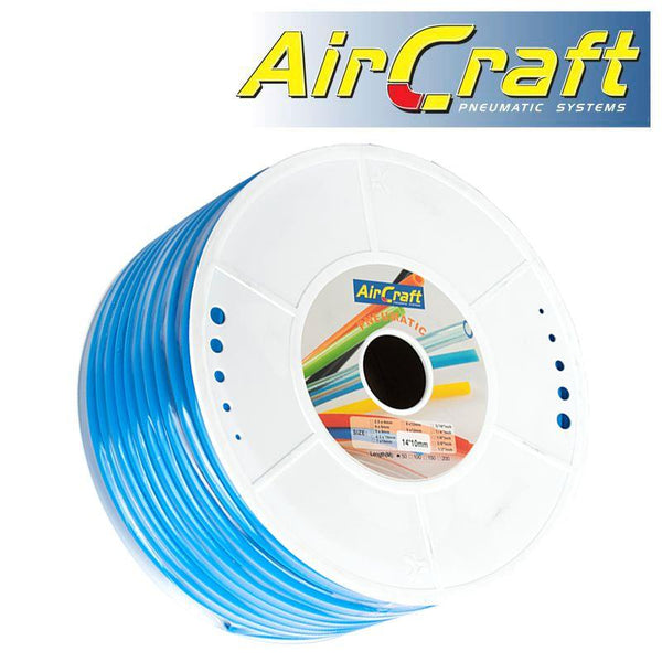 POLYURETHANE HOSE 14MM O.D. PER METRE BLUE (50M PER ROLL)