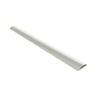 DECORDUCT 25MM X 8MM X 2M HALF MOON TRUNK WHITE - NET-TRUNK-HMON-25-WH