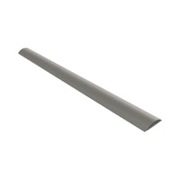 DECORDUCT 25MM X  8MM X 2M HALF MOON TRUNK GREY - NET-TRUNK-HMON-25-GR